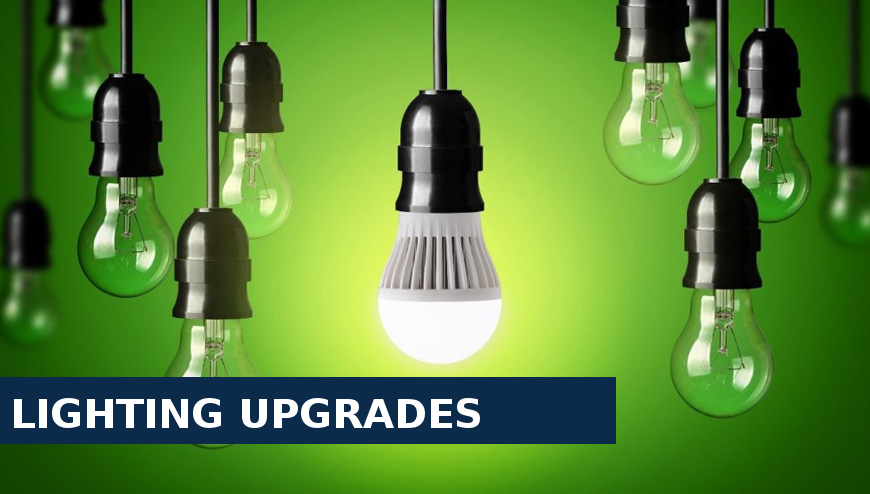 Lighting upgrades Dagenham